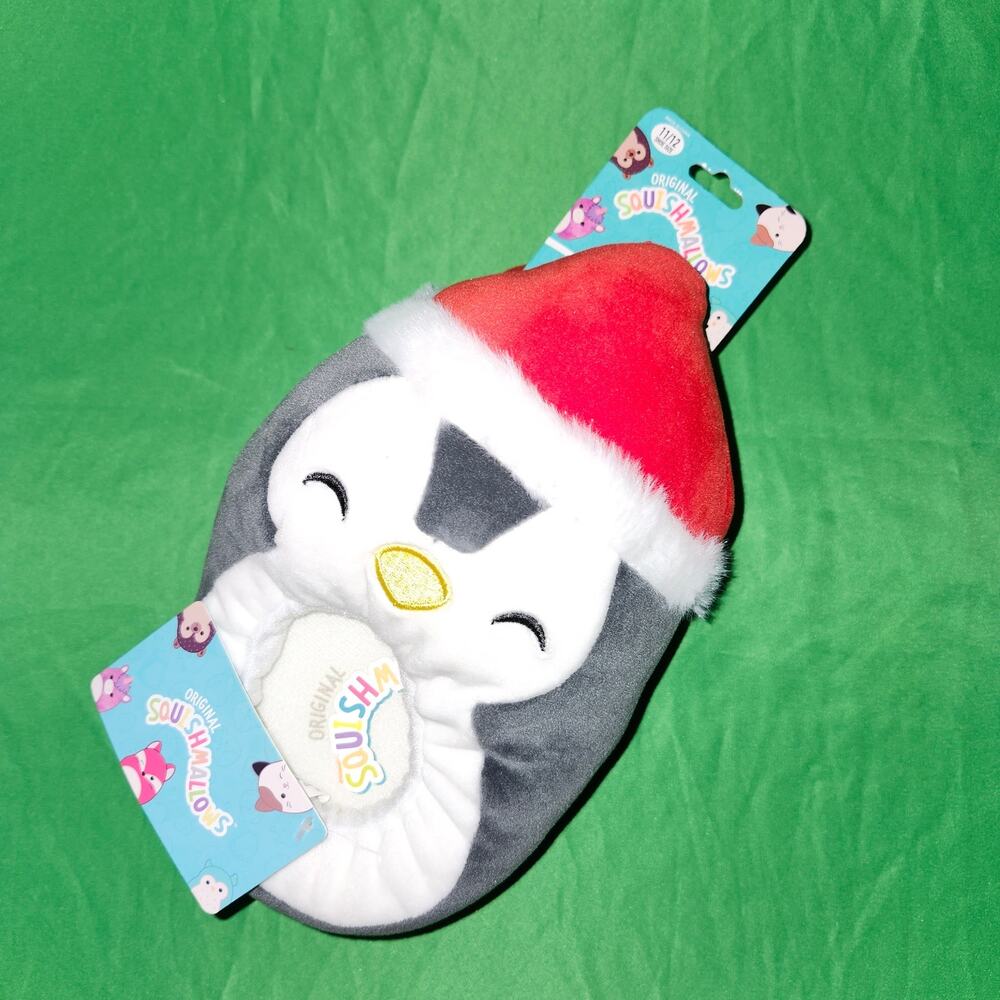 Squishmallows Christmas Penguin Slippers NWT • Kids 11/12 • Unisex